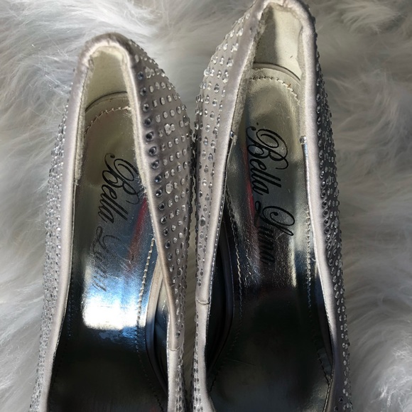 2 for $22🔥Silver Glitz/Glam rhinestone Stilettos - Picture 6 of 6